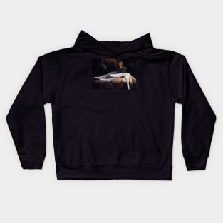 The Nightmare | Henry Fuseli | Satanic Art Kids Hoodie